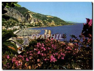 Modern Postcard Menton Garavan Cote D & # 39Azur Wearing