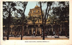 Grand Union Hotel Saratoga Springs, New York