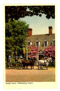 VA - Williamsburg. Raleigh Tavern & Colonial Coach