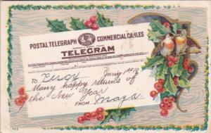 New Year Postal Telegram