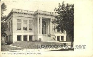 Carnegie Library - Cedar Falls, Iowa IA