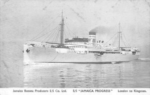 Jamaica Progress Jamaica Banana Producers Steamship Company Ship 