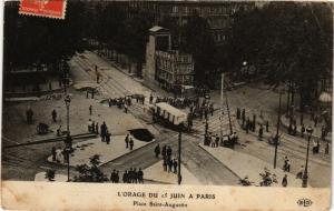 CPA L'ORAGE DU 15 JUIN a PARIS (8e) La Place St-Augustin (176144)