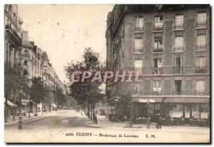 Old Postcard Clichy Boulevard de Lorraine