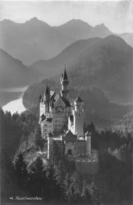 US2012 Germany Neuschwanstein Castle Chateau Panorama Schloss Forest Lake