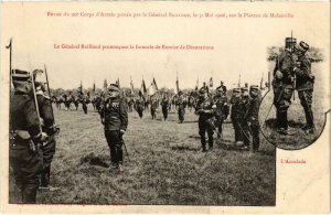 CPA Militaire Nancy - Revue du 20e Corps d'Armée passée par (90727)