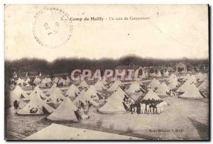 Old Postcard Camp de Mailly A corner Army Camp