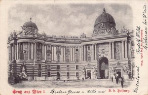 WIEN VIENNA AUSTRIA~K k HOFBURG~1905 MAX JAFFE PHOTO POSTCARD