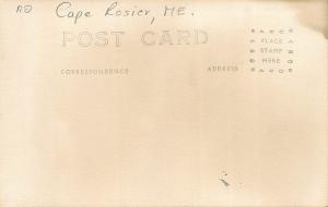 Cape Rosier ME The Lucy-B Ferry Boat Hiram Blake's Camps RPPC Postcard