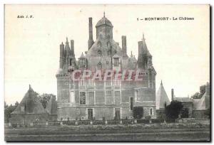 Old Postcard Montmort Chateau
