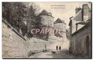 Old Postcard Pont Ste Maxence The Towers of Fecamps