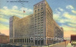 Chicago, IL USA Post Office 1958 light postal marking on front