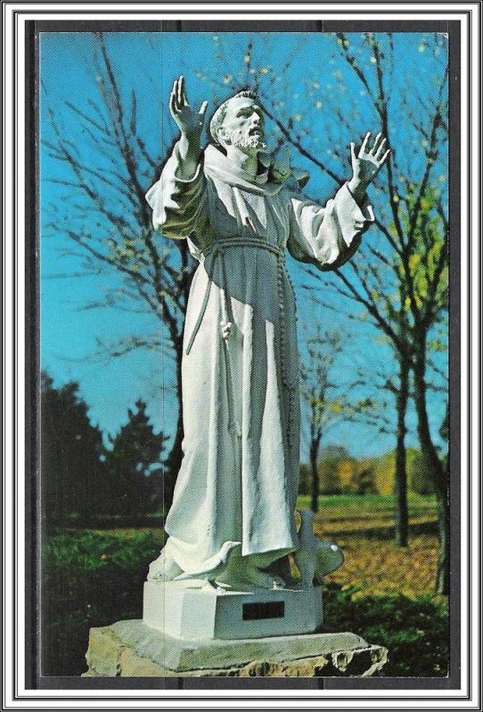 US #2023 St Francis Postcard FDC