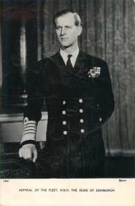 British Royalty Postcard admiral of the fleet The Duke of Edinburgh