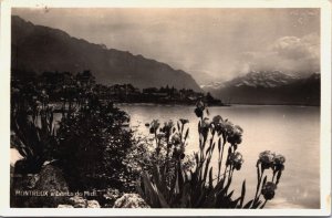 Switzerland Haus zum Delphin in Basel Vintage RPPC C034