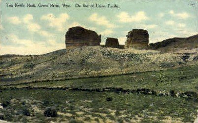 Tea Kettle Rock - Green River, Wyoming