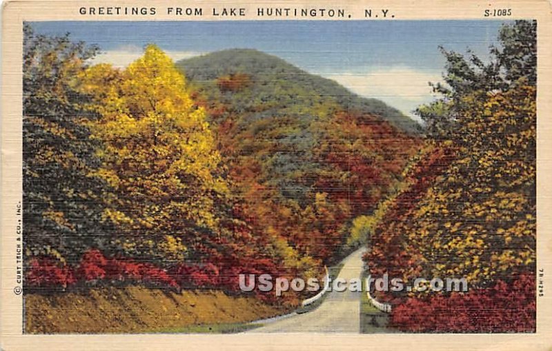 Greetings from - Lake Huntington, New York