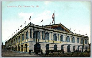 Kansas City Missouri c1910 Postcard Convention Hall