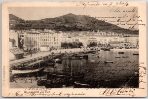 Ajaccio Le Port Quai du Commandant l'Herminier Pornic France FR Postcard