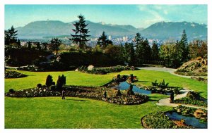 Postcard PANORAMIC SCENE Vancouver British Columbia BC AP9651