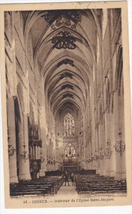 France Lisieux Interieur de l'Eglise Saint-Jacques 1927