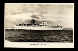 LS2334 - Canadian Pacific Liner - Empress of England , built 1957 - postcard