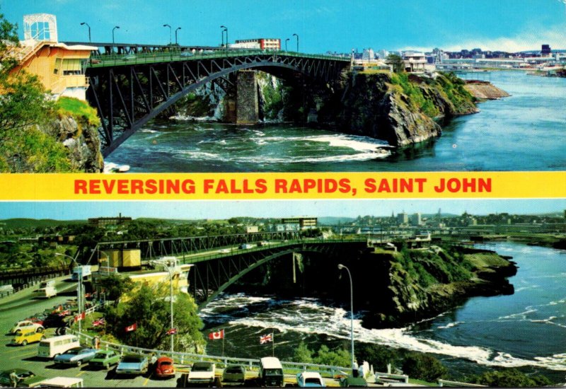 Canada St John Reversing Falls Rapids