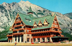 Canada Alberta Waterton Lakes National Park The Prince Of Wales Hotel