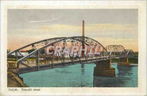 Postcard Modern Osijek Most Dravski