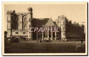 Old Postcard St Germain En Laye The Castle and Chapel