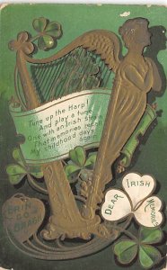 Tune up the harp St. Patricks Day 1910 a lot of wear