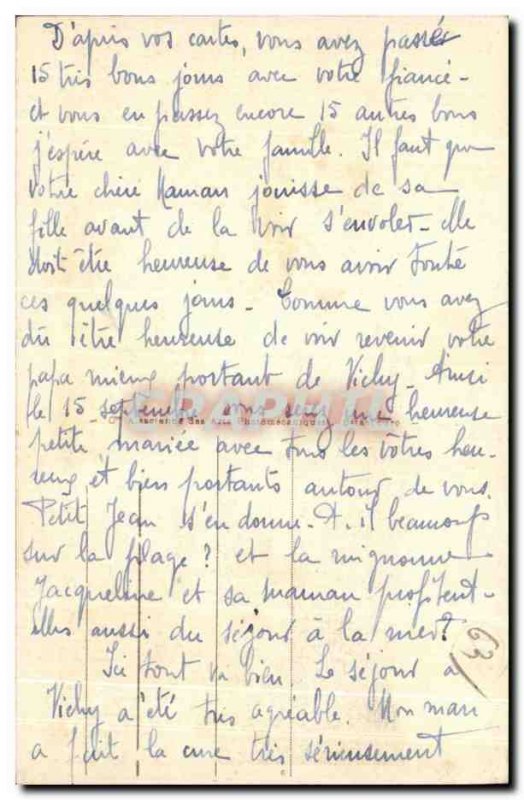 Postcard Old St Nectaire General view