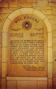 Will Rogers Memorial - Claremore, Oklahoma OK