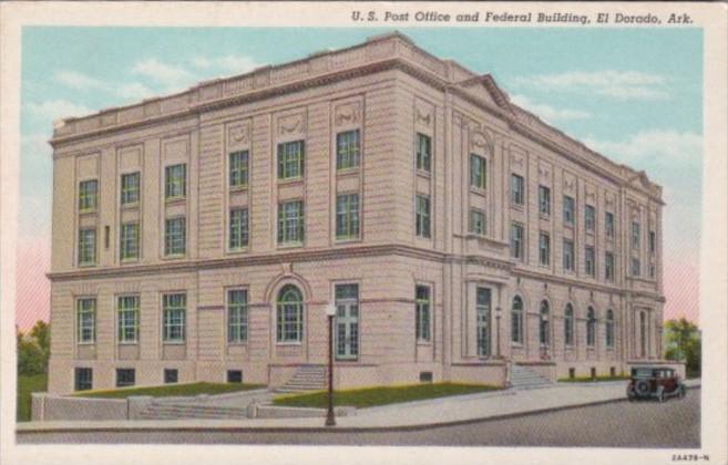 Arkansas El Dorado Post Office & Federal Building Curteich