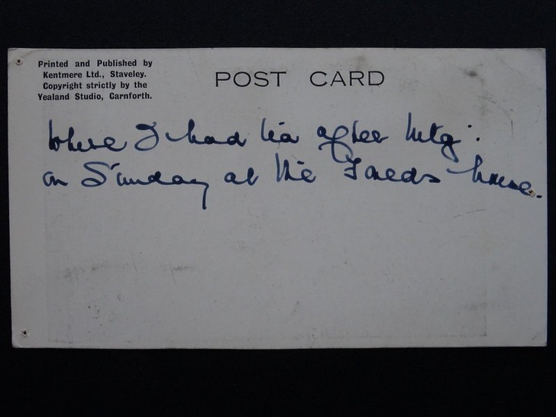 Lancashire Yealand Conyers GREEN GARTH - Old Postcard
