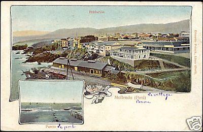 peru, MOLLENDO, Puerto, Poblacion (ca. 1899)