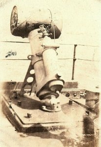 Rppc Navy Postcard Ww1 Photo Real Us Military Uss Destroyer Depth Charge Ship