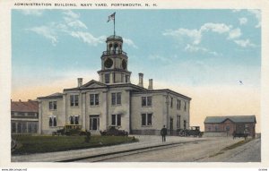 PORTSMOUTH, New Hampshire, 1900-10s; Administration Building, Navy Yard