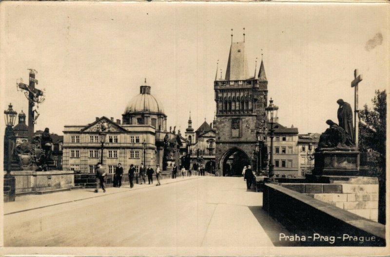 Czech Republic Praha Prag Prague RPPC 05.50