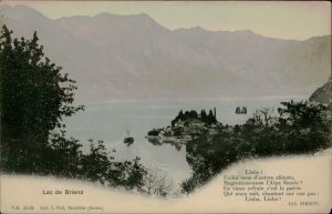 B576 Switzerland Brienz Lake 1900s