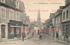 France, Guer, La Rue Saint-Gurval, Business Section, No 2339