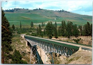 Postcard - Rock Creek Canyon Bridge - Canada
