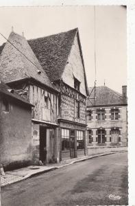 BF26641 aubigny sur nere cher vieille maison de bois  france  front/back image