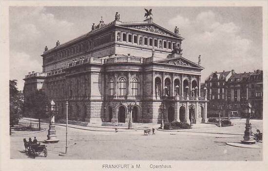 Germany Frankfurt Opernhaus