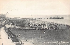 A888 England 1913 Margate Pavilion and Winter Gardens vintage postcard
