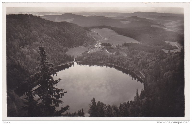 RP; Feldberg (Schwarzwald) 1500 m. u. M. Blick auf den Feldsee, Black Forest,...