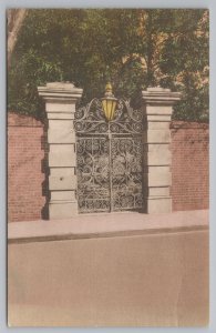 Charleston South Carolina~Simonton Gateway Legare Street~Vintage Postcard