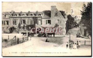 Old Postcard The Dives William the Conqueror and Hostellerie Street Lisieus