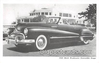 postcard post card 1948 buick roadmaster convertible coupe hippostcard hippostcard