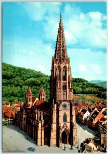 Postcard - Freiburg im Breisgau and Münster, Germany